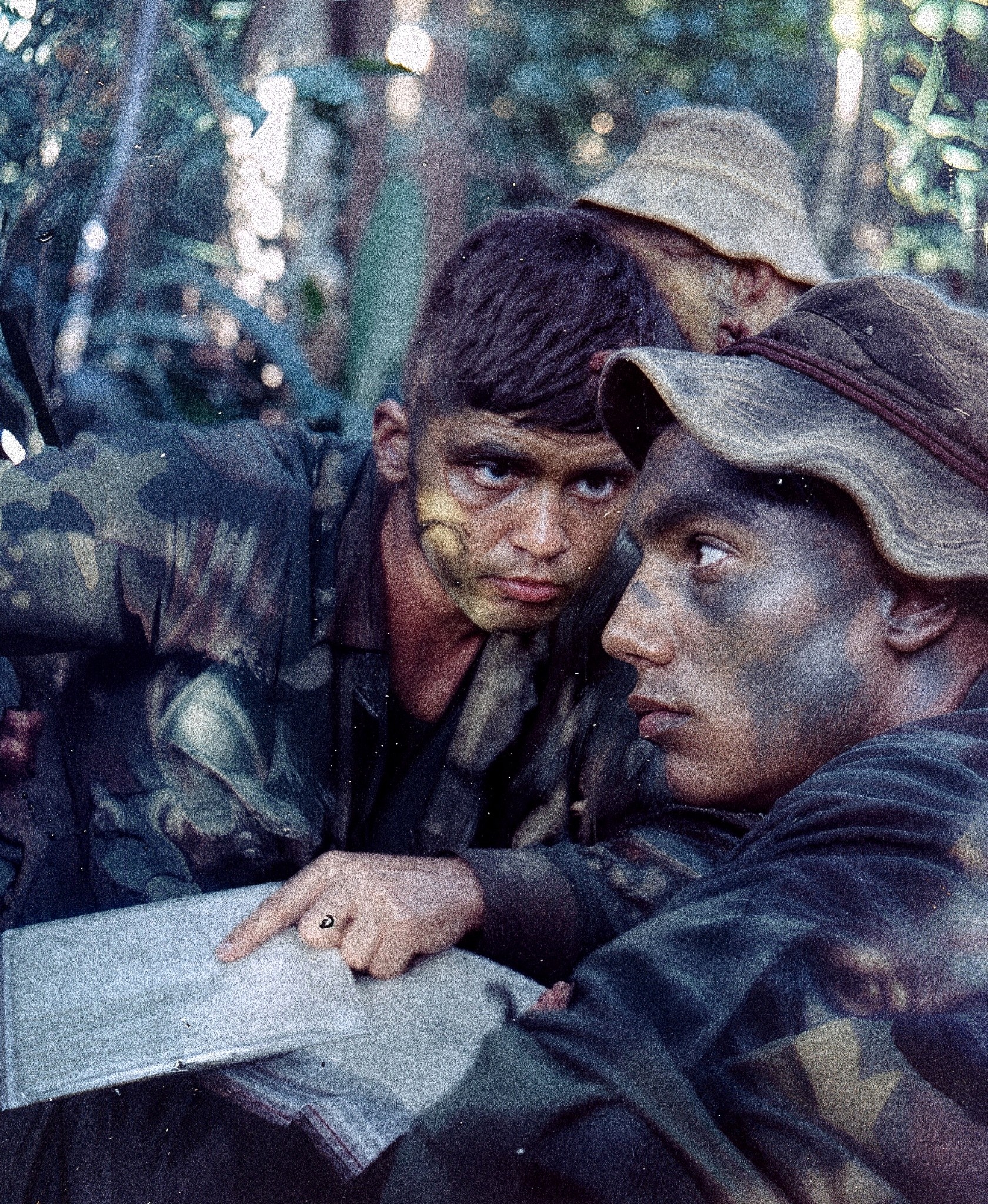CH Inam - U.S. Marine recon checking the map, 1969.#history #nowandthen ...