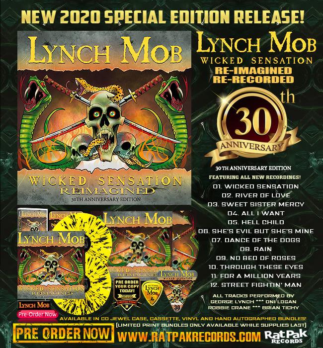 You can now pre-order the all-new live album from Lynch Mob 