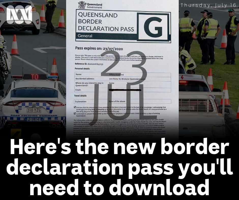 ABC Gold Coast - More changes have been made to border declaration ...
