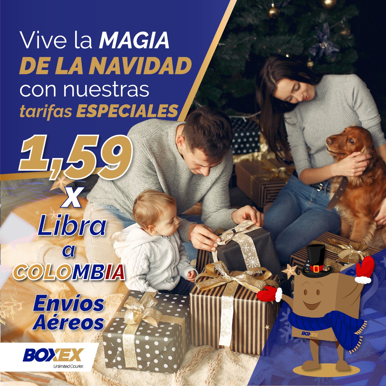 🎄Llega la Navidad y no podemos... - BoxEx - Unlimited Courier | Facebook