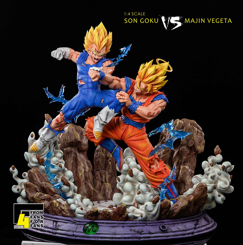F4 - Son Goku vs Majin Vegeta 1/4