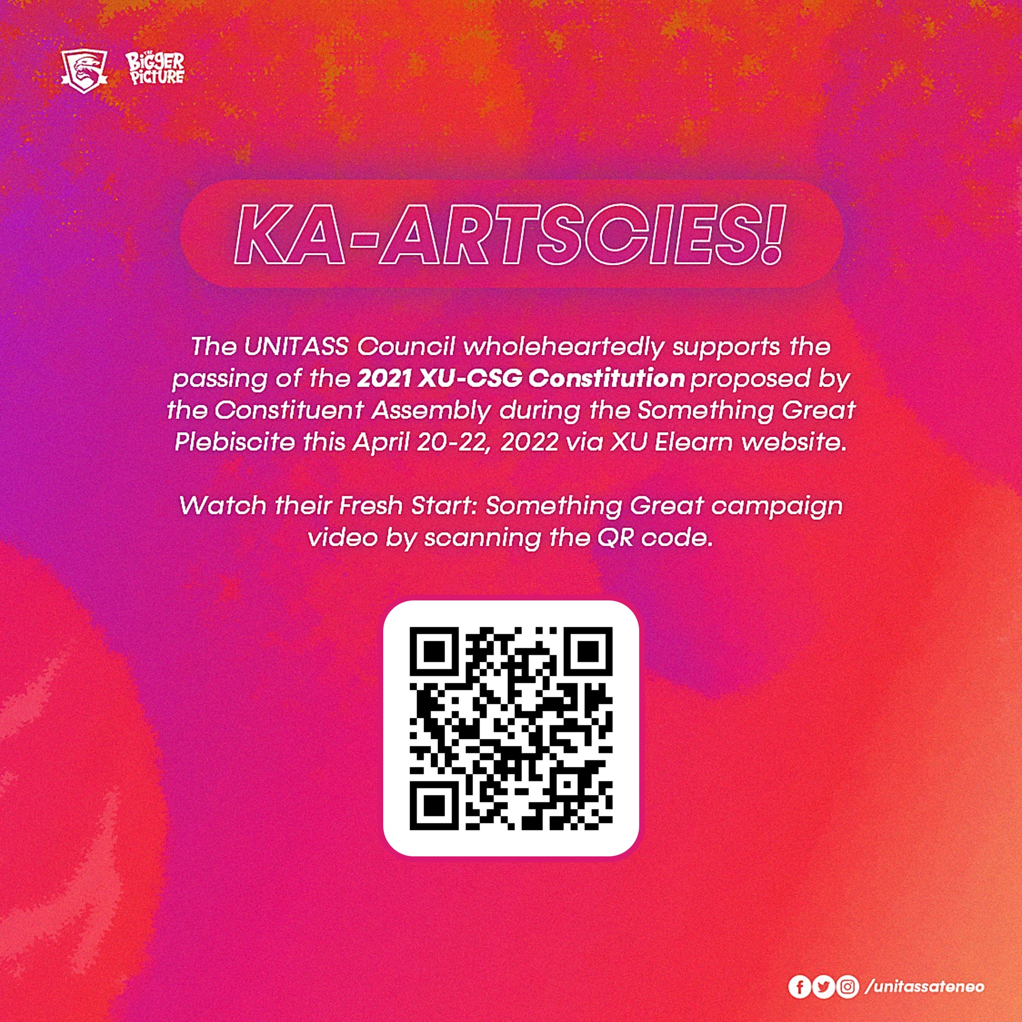 Xavier University - United Arts and Sciences Student Council - Ka ...