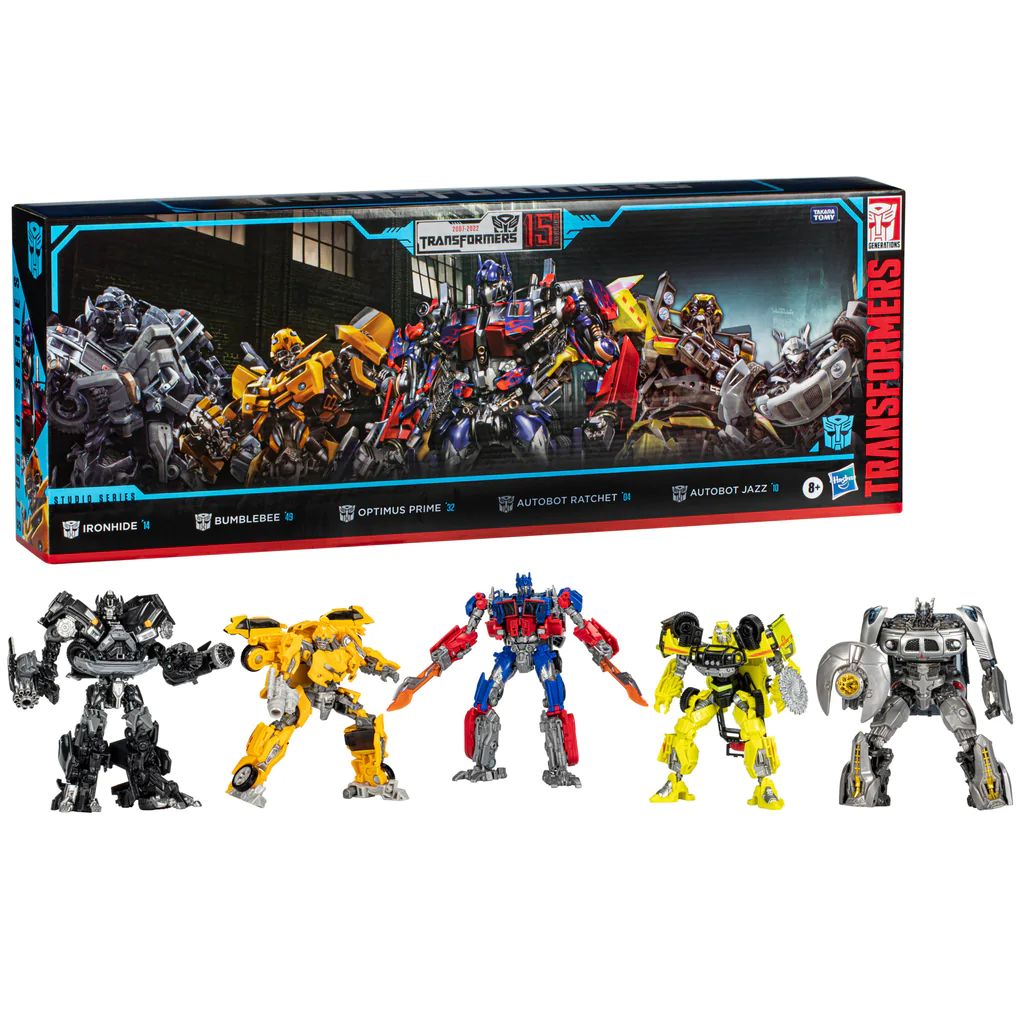 Transformers Studio Series 15th Anniversary 5 Pack is in stock and