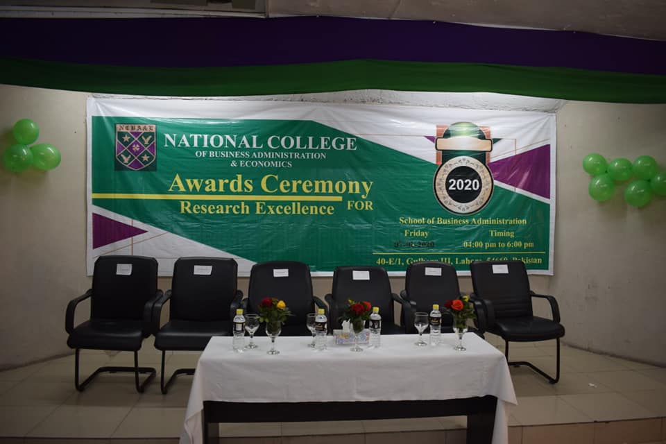 NCBA&E - NCBA&E Lahore 1st Research Award Ceremony. Young... | Facebook