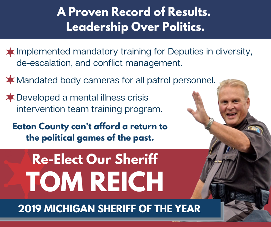 Eaton County Sheriff Tom Reich