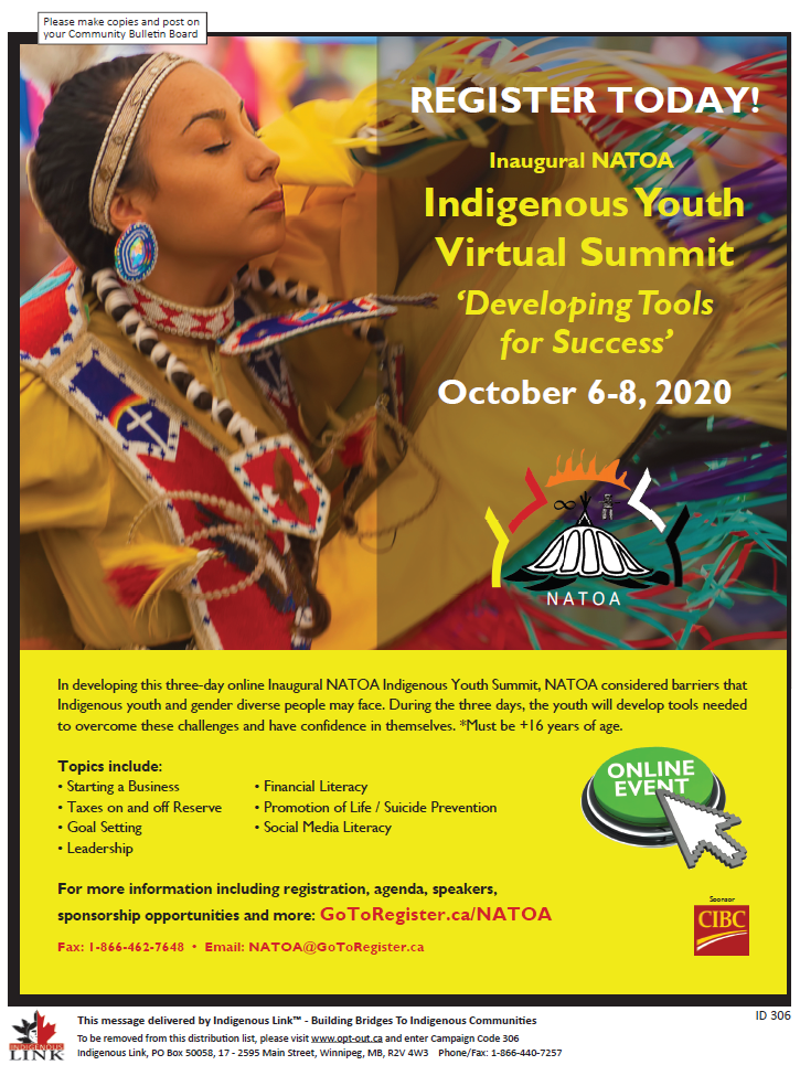 Indigenous Link - NEW DATES FOR VIRTUAL EVENT!! Inaugural...