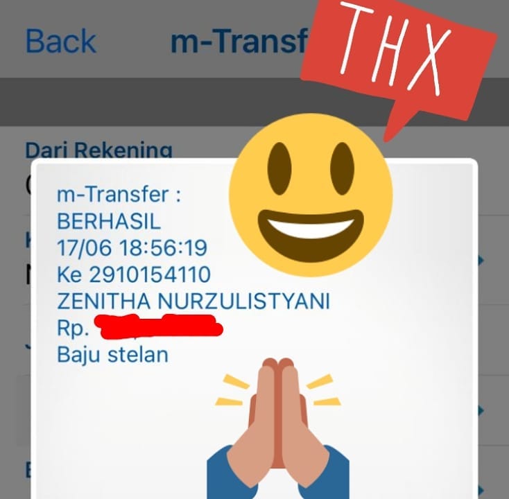 🏧 Payment 💳 17 June 2021 🙏🏻... - zenitha_shalula.butik