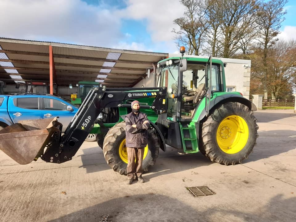 Mr Barbour from Limavady collecting... - H Fulton Tractors | Facebook