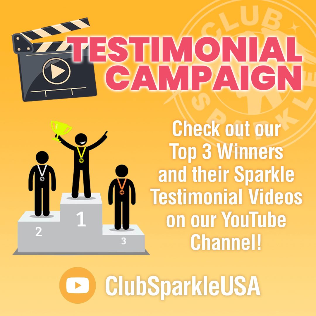 Club Sparkle USA - Congratulations to the Top 3 Winners of our Sparkle ...