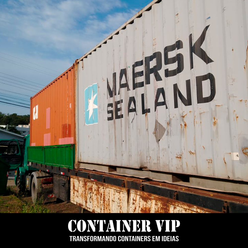 CONTAINER VIP - 👉 Entrega casada de um Container de 6m, no... | Facebook
