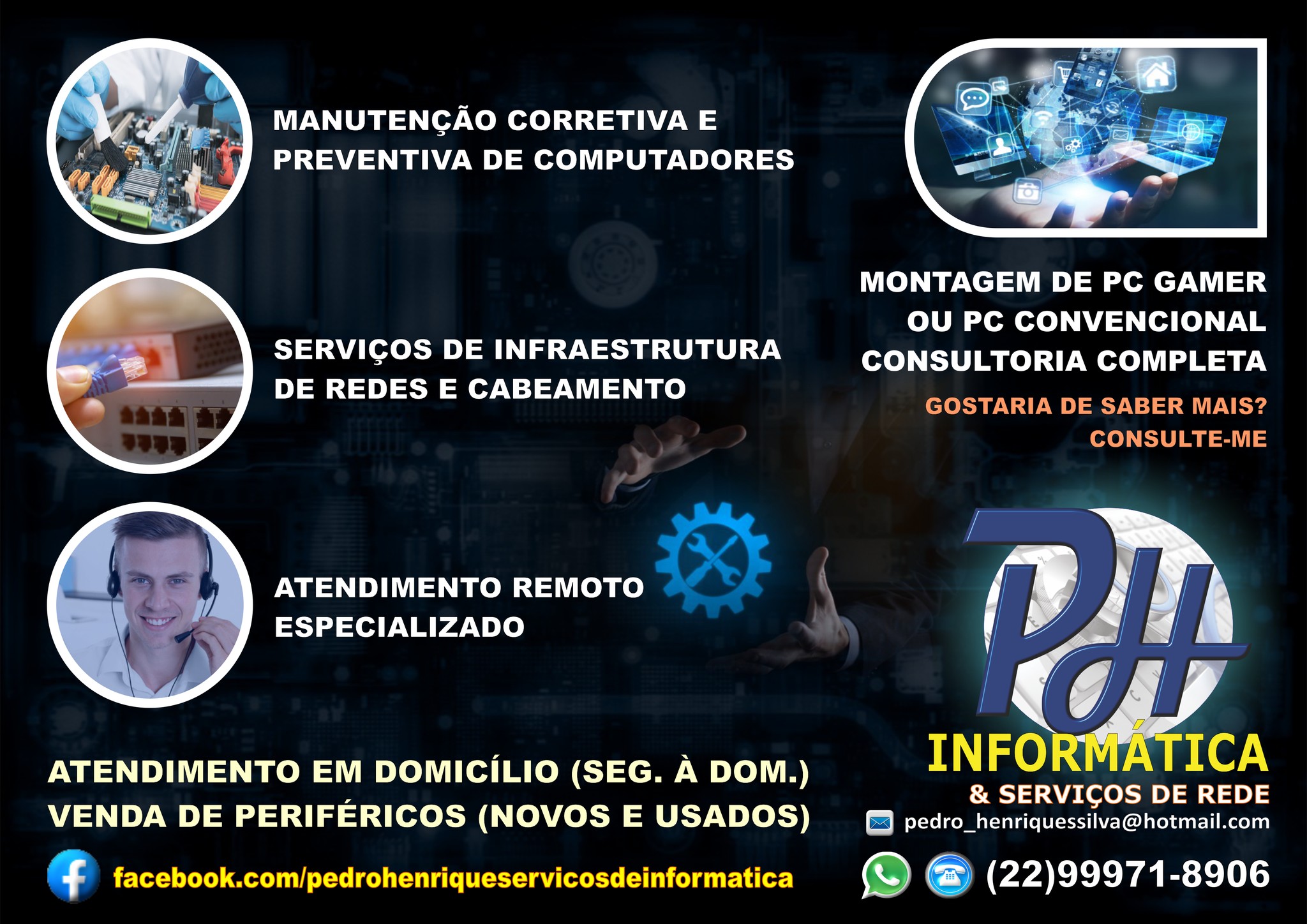 Pedro Henrique - Serviços de Informática - Home