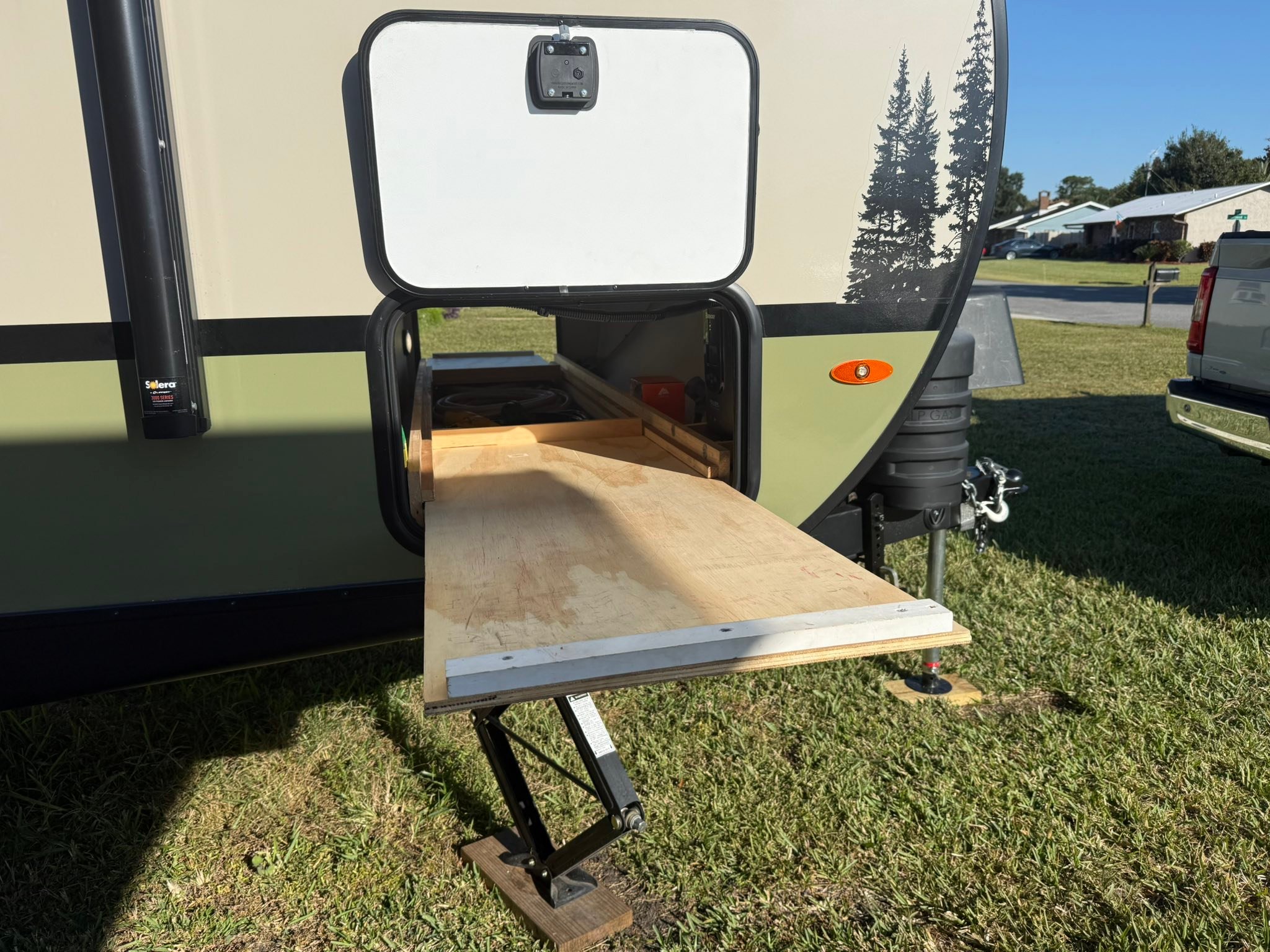 No Boundaries (NOBO) RV Owners | Another modification for a bit easier ...