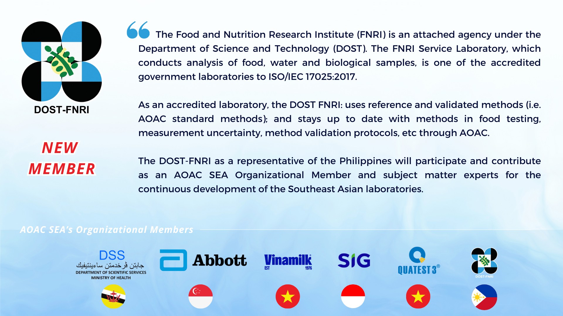 ️ DOST-FNRI... - DOST-Food and Nutrition Research Institute | Facebook
