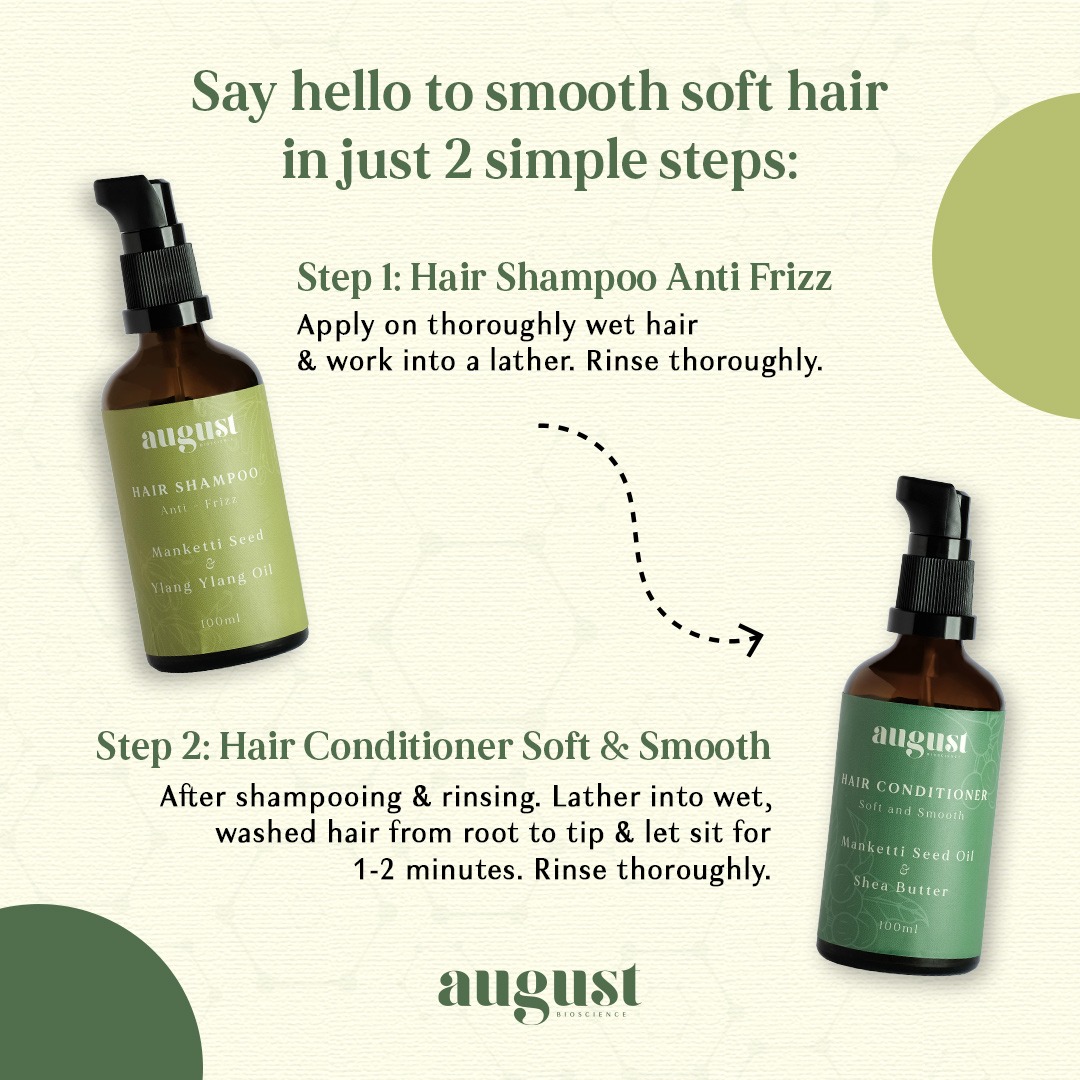 Salon hair at home! Say hello to soft... - August Bioscience