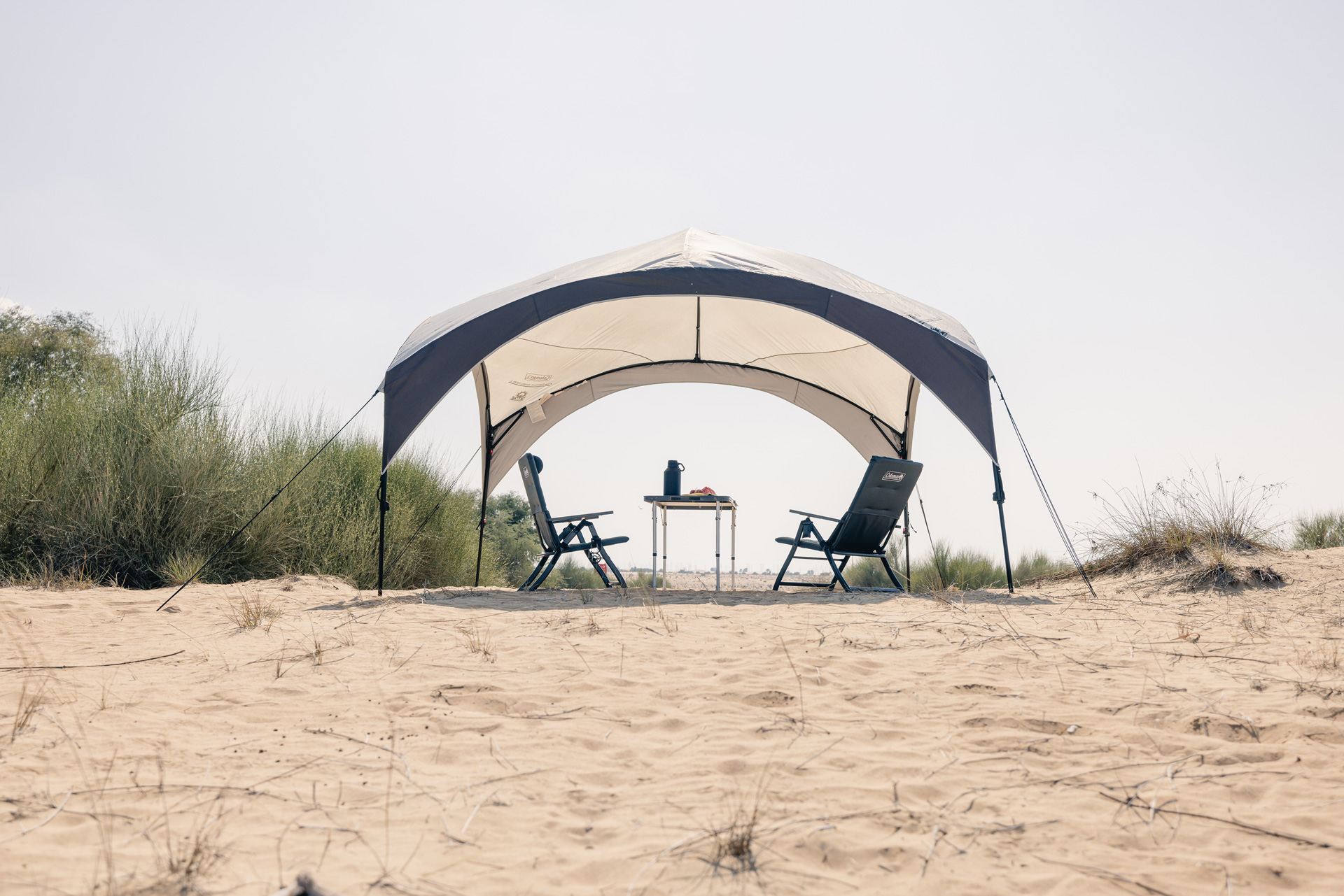 Cool down in style with the Coleman Quick-Up Shade DR 🏕️ Rain or