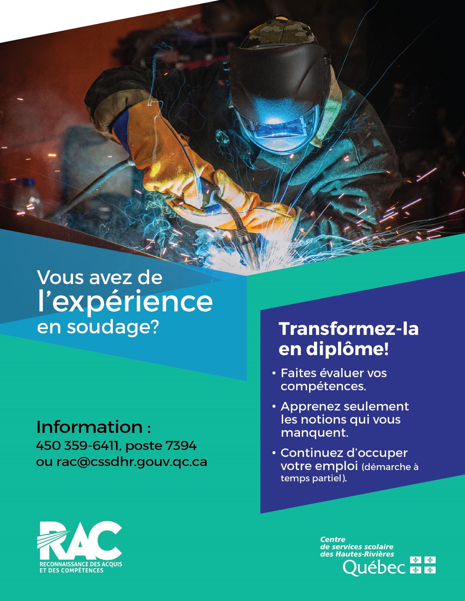 École - Nous sommes à la recherche de soudeurs d’expérience désirant ...