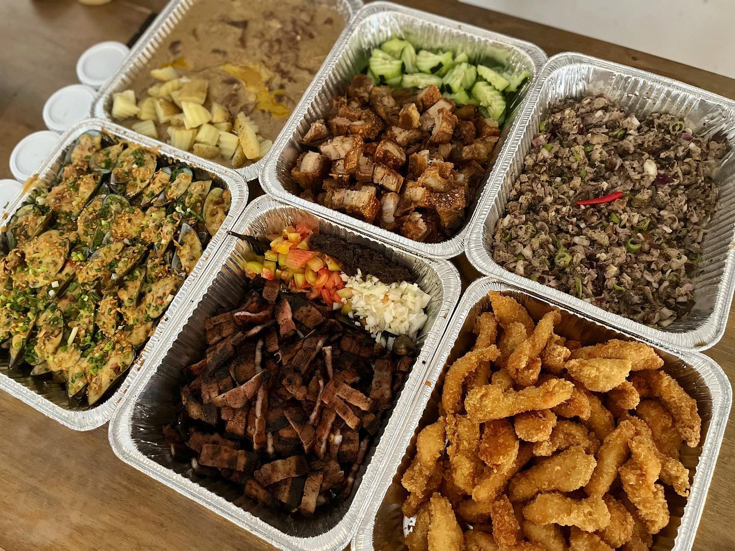 PapaCarbs - Thanks for ordering Ms. Rikka -Chicken Fingers -Pork Sisig ...