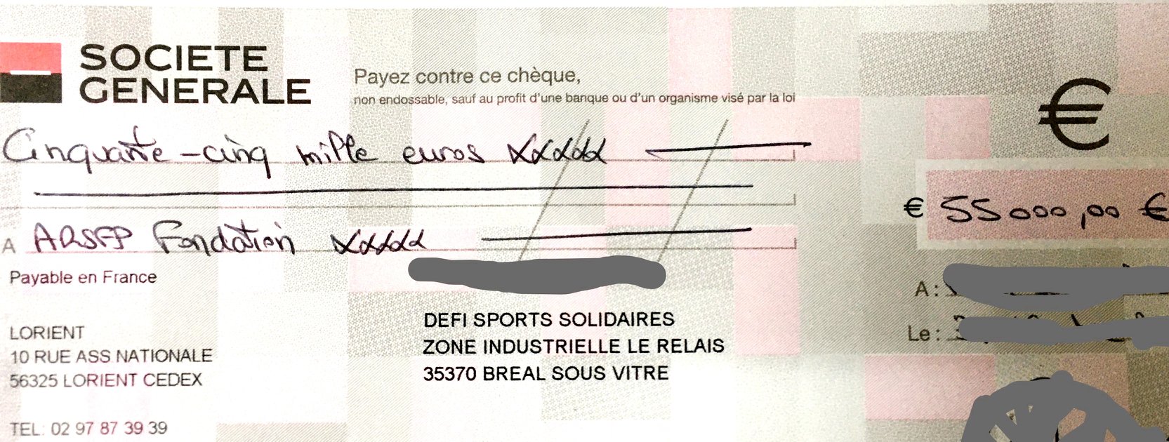 Cheque Non Endossable Sauf Au Profit Dune Banque
