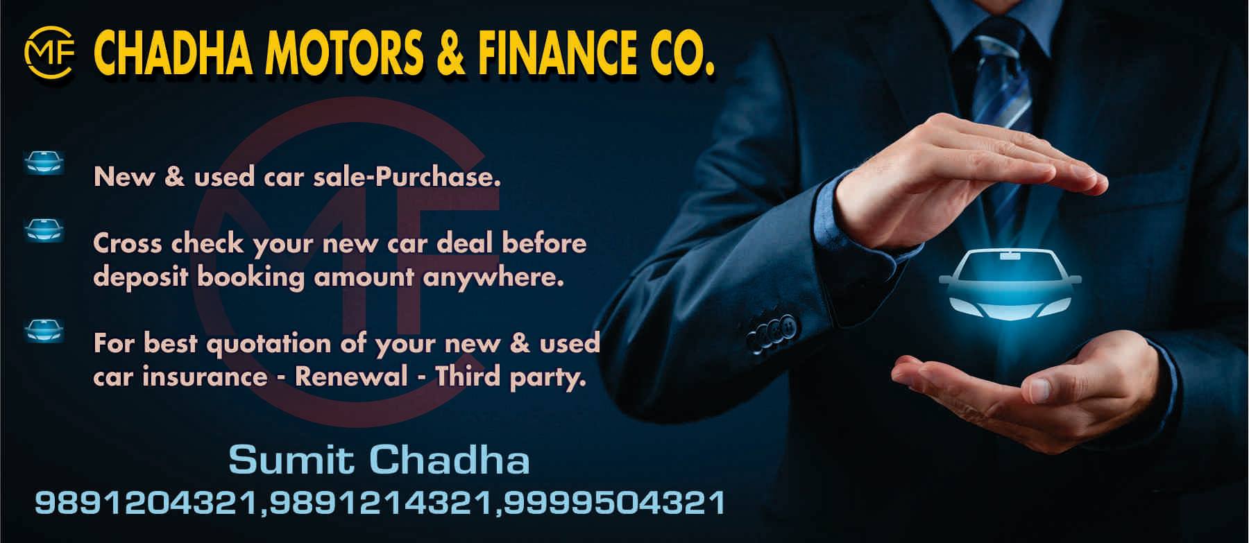 Chadha Motors & Finance co. Home