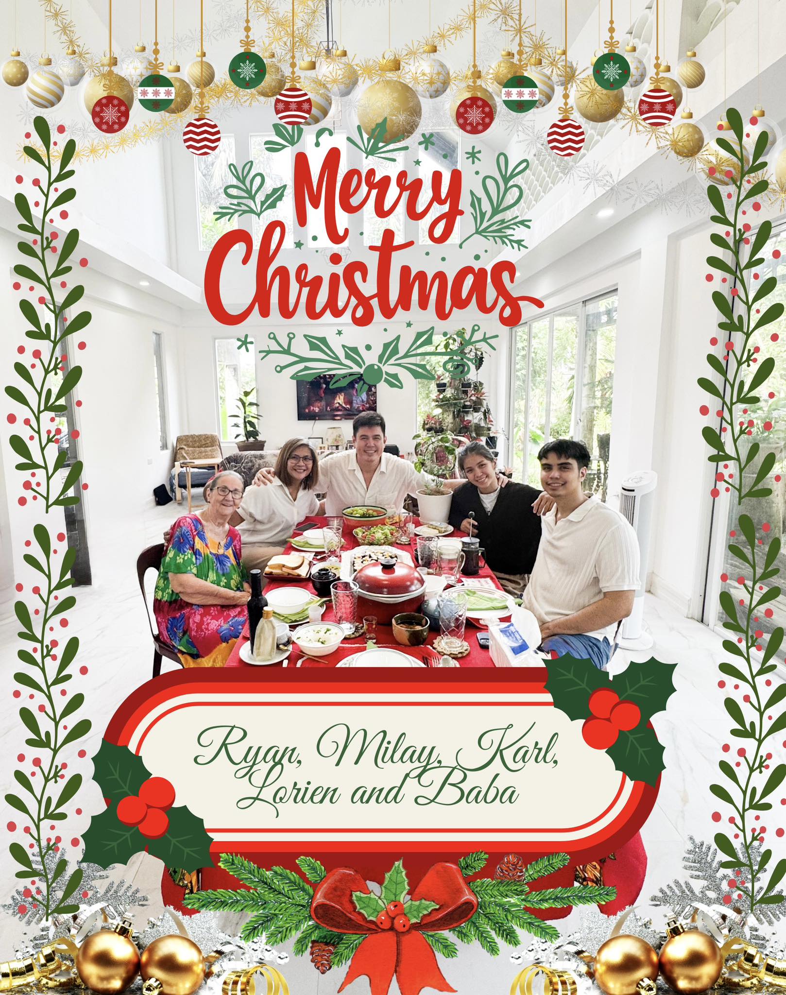 Ryan - From our family to yours — Merry Christmas! 🎄 With love, The ...