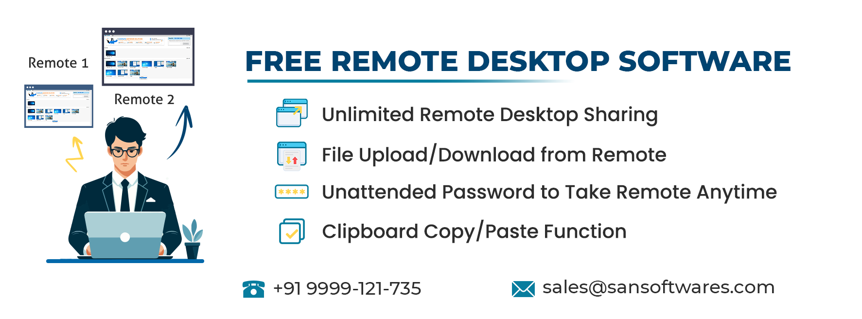 SAN RDP - Remote Desktop Software | Gurugram
