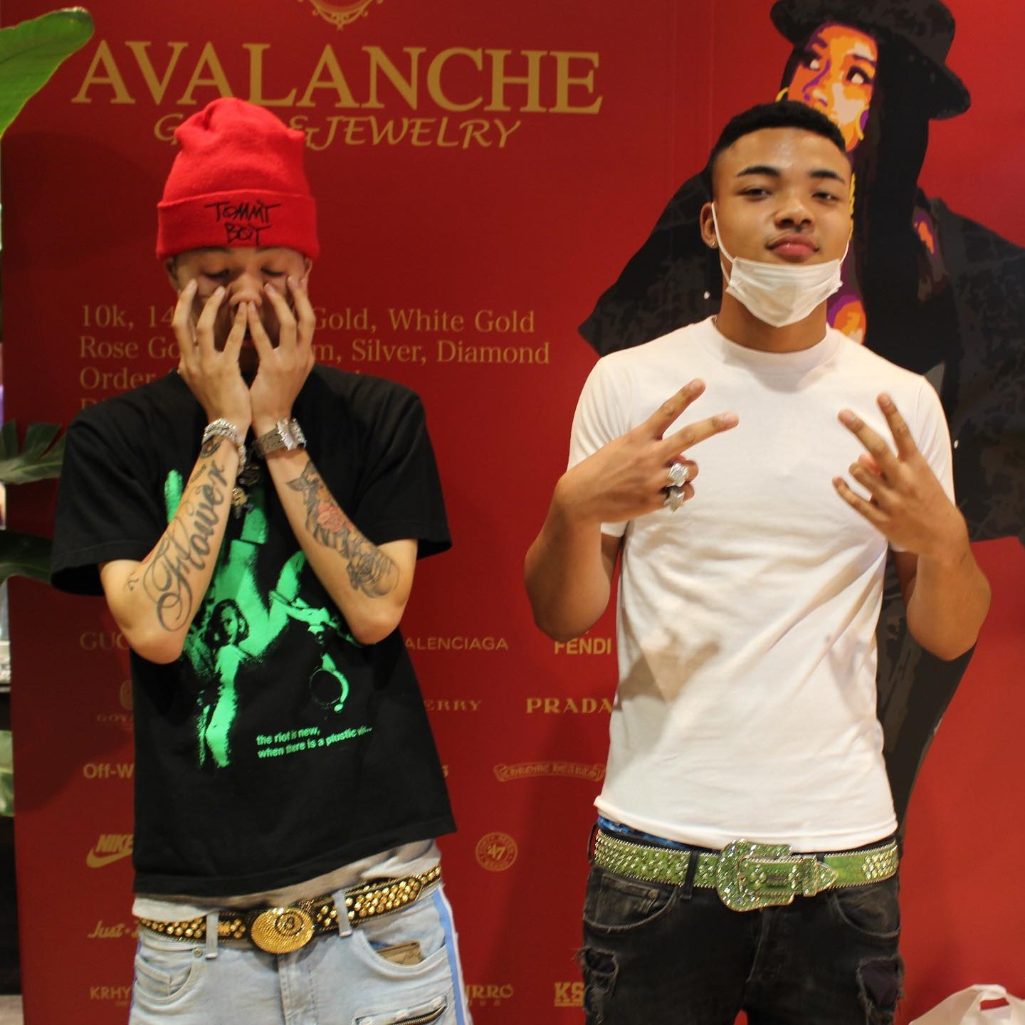 AVALANCHE - . 先日アヴァランチ横浜ビブレ店に、LEXさんとHEZRONさん