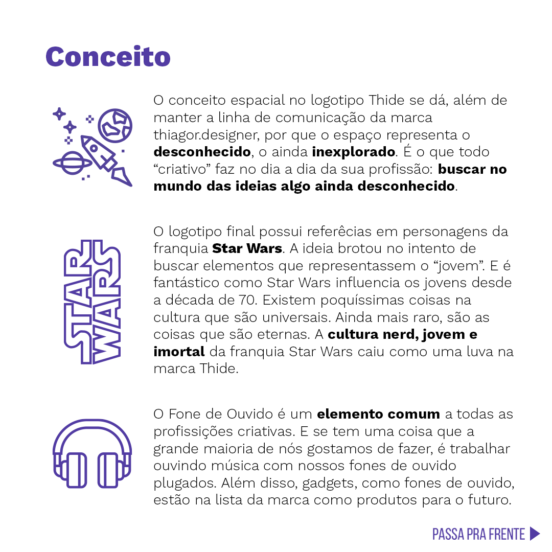 Thide é um projeto de uma loja... - Thiago Rodrigues Designer