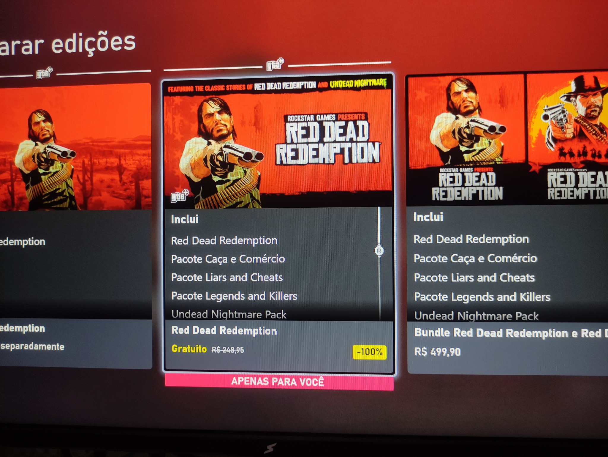 Rockstar resolveu fazer a boa Free reddead pra quem tem o game de 360 ...