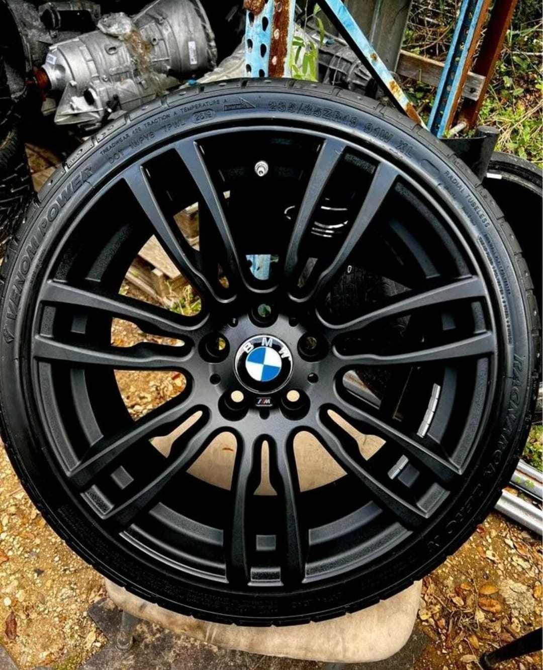 BMW F30 style 403m satin black wheels for sale