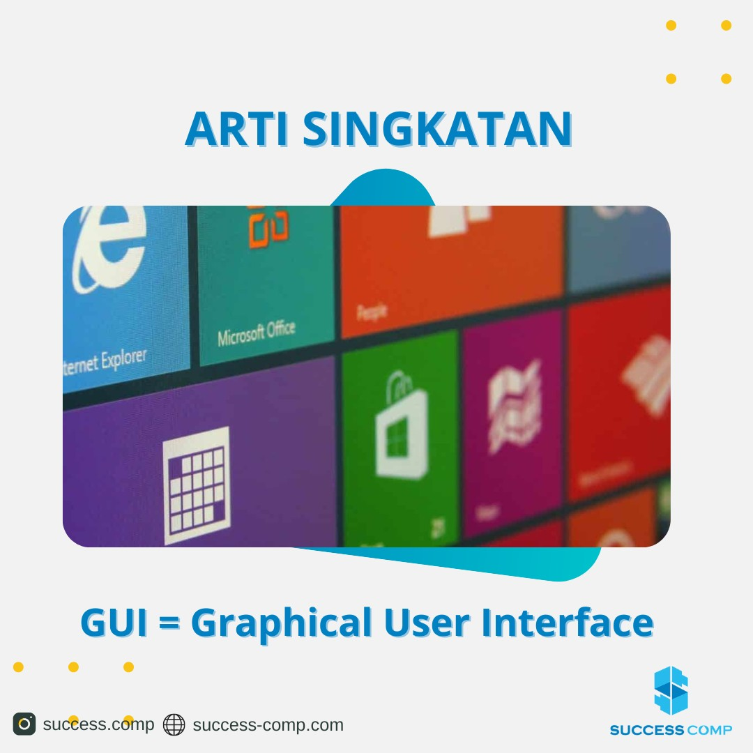 Graphical user interface (GUI)... - Success Comp Cibubur | Facebook