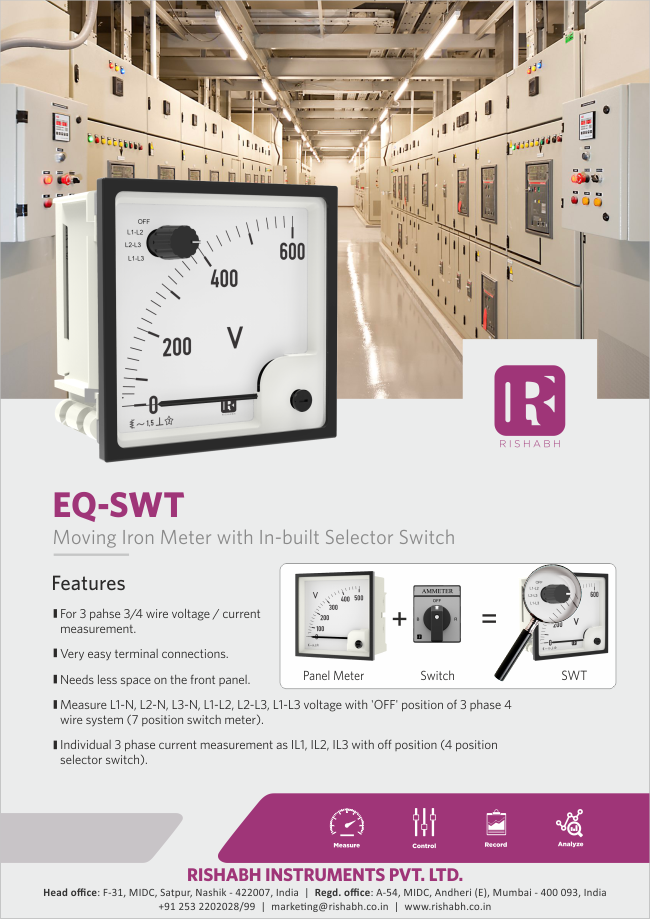 Rishabh Analog Panel Meter -... - Rishabh Instruments Limited | Facebook