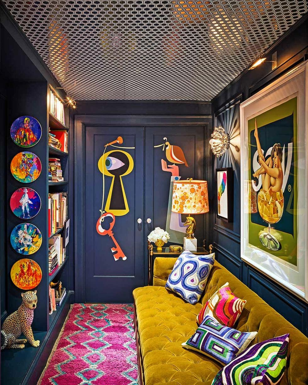 DecoHome - Colores y texturas son los elementos que contrastan en este ...