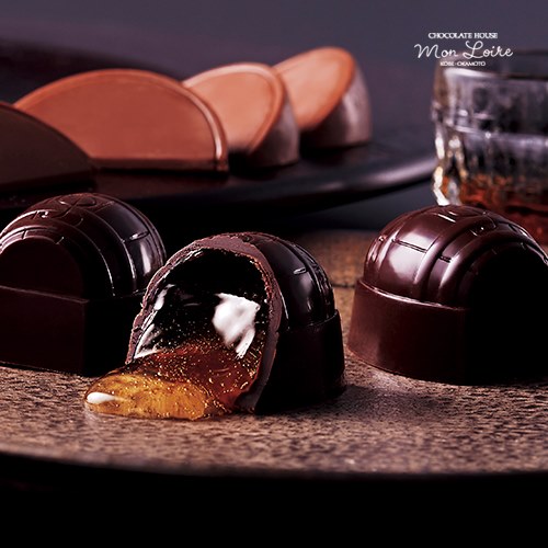 ボンボンショコラ《ウィスキー》】 ベルギー産のダークチョコの中は