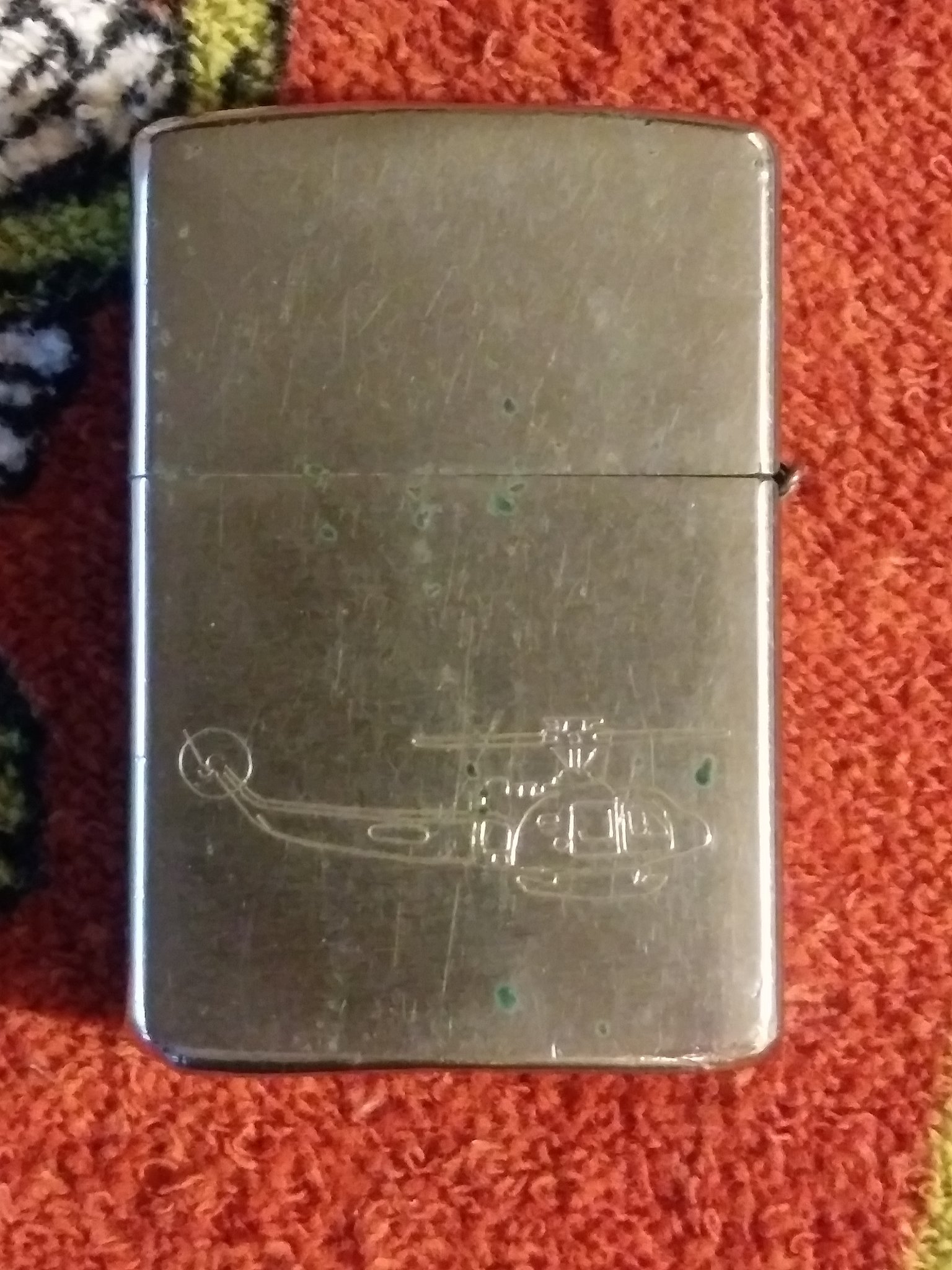 Snoopy Zippo lighter from Vietnam veteran