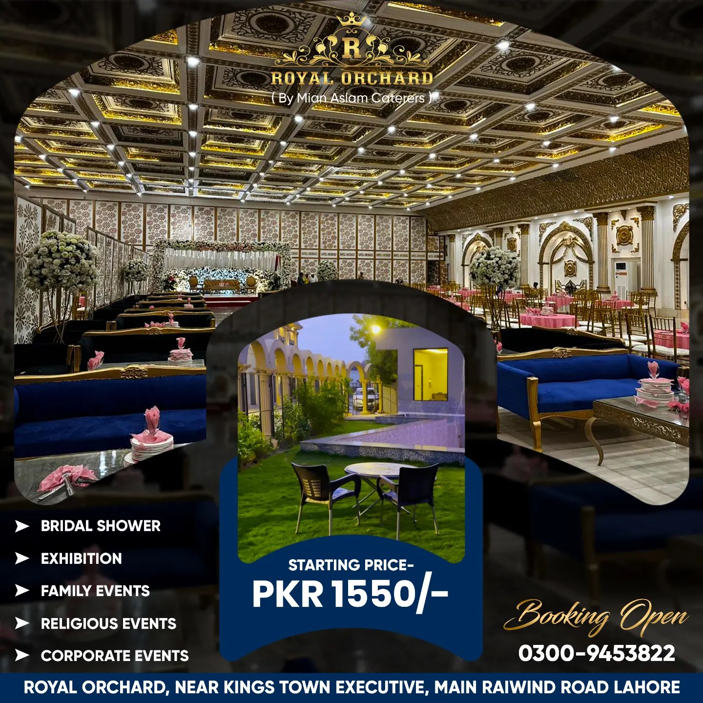 Royal Orchard By Mian Aslam Caterers | Raiwind