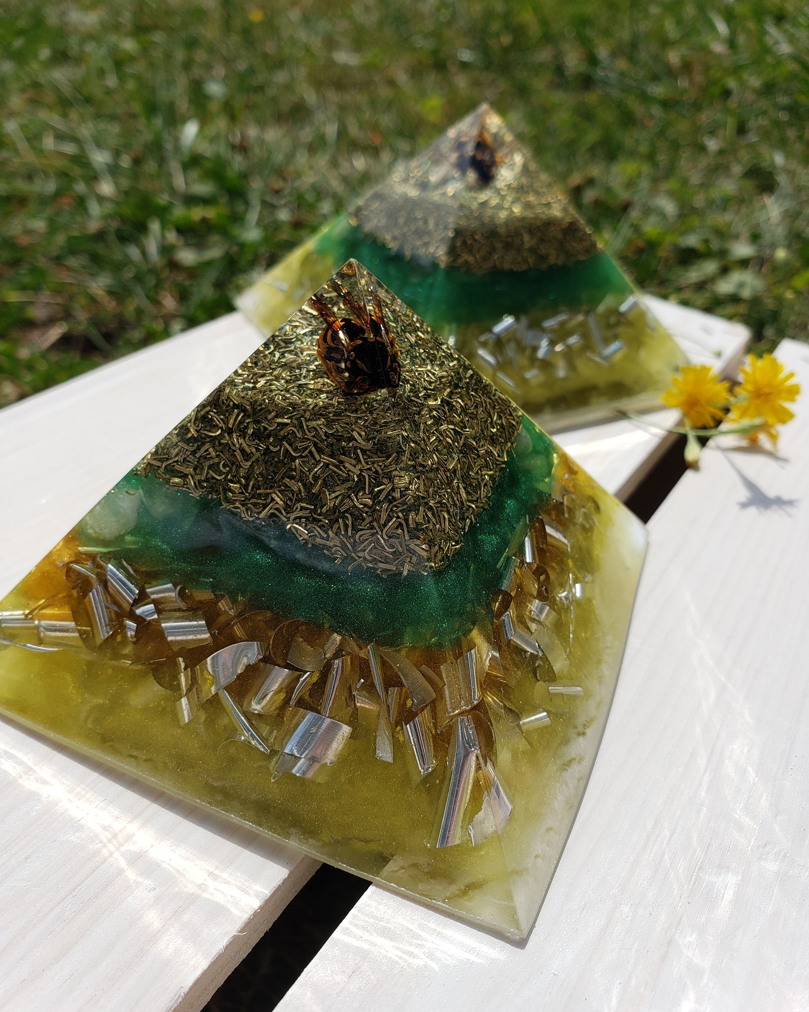 Bees! Bee keeper pyramid 😁. (No... - The Orgone Alchemist | Facebook