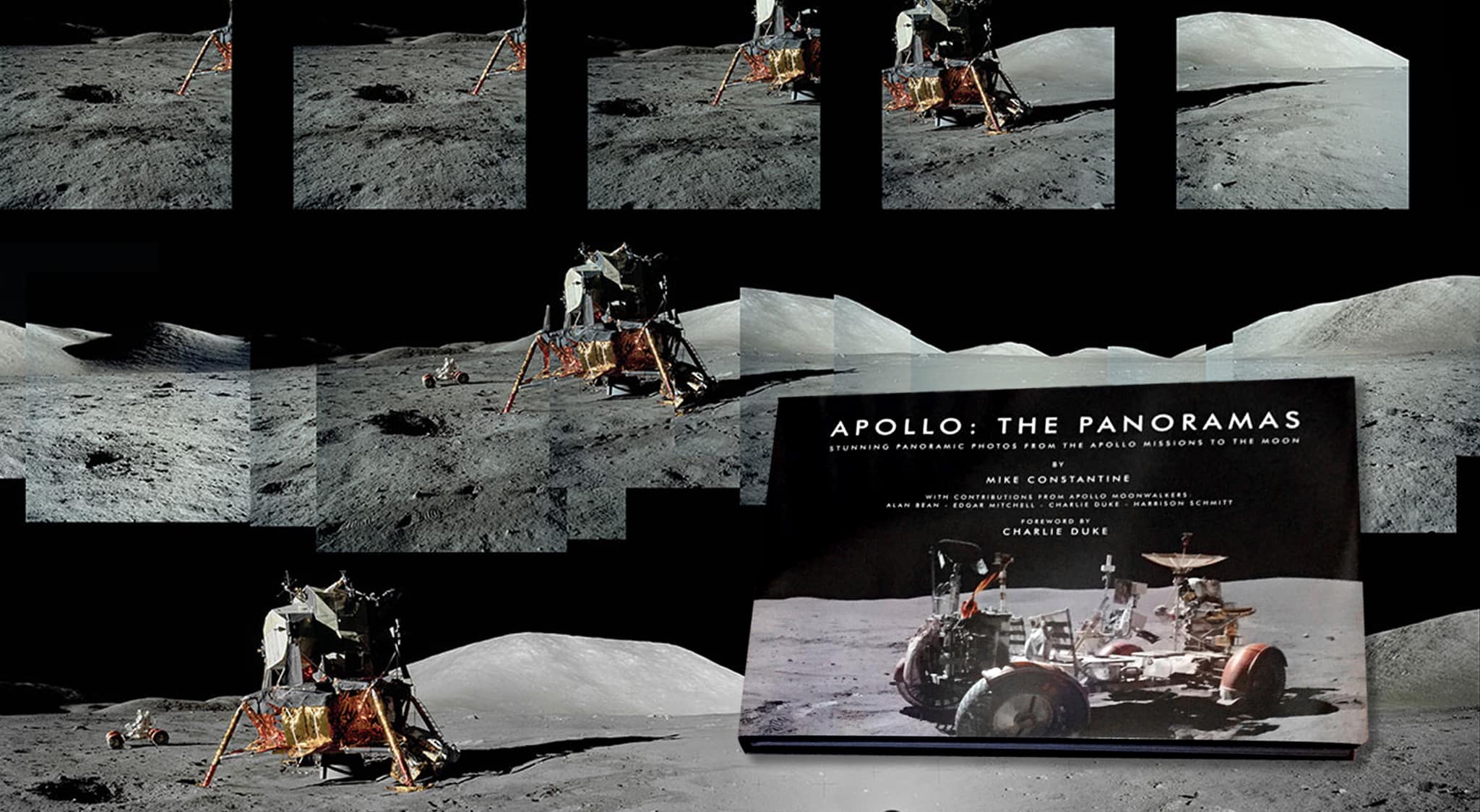 Moonpans.com - Apollo: The Panoramas - A large hardcover book featuring ...