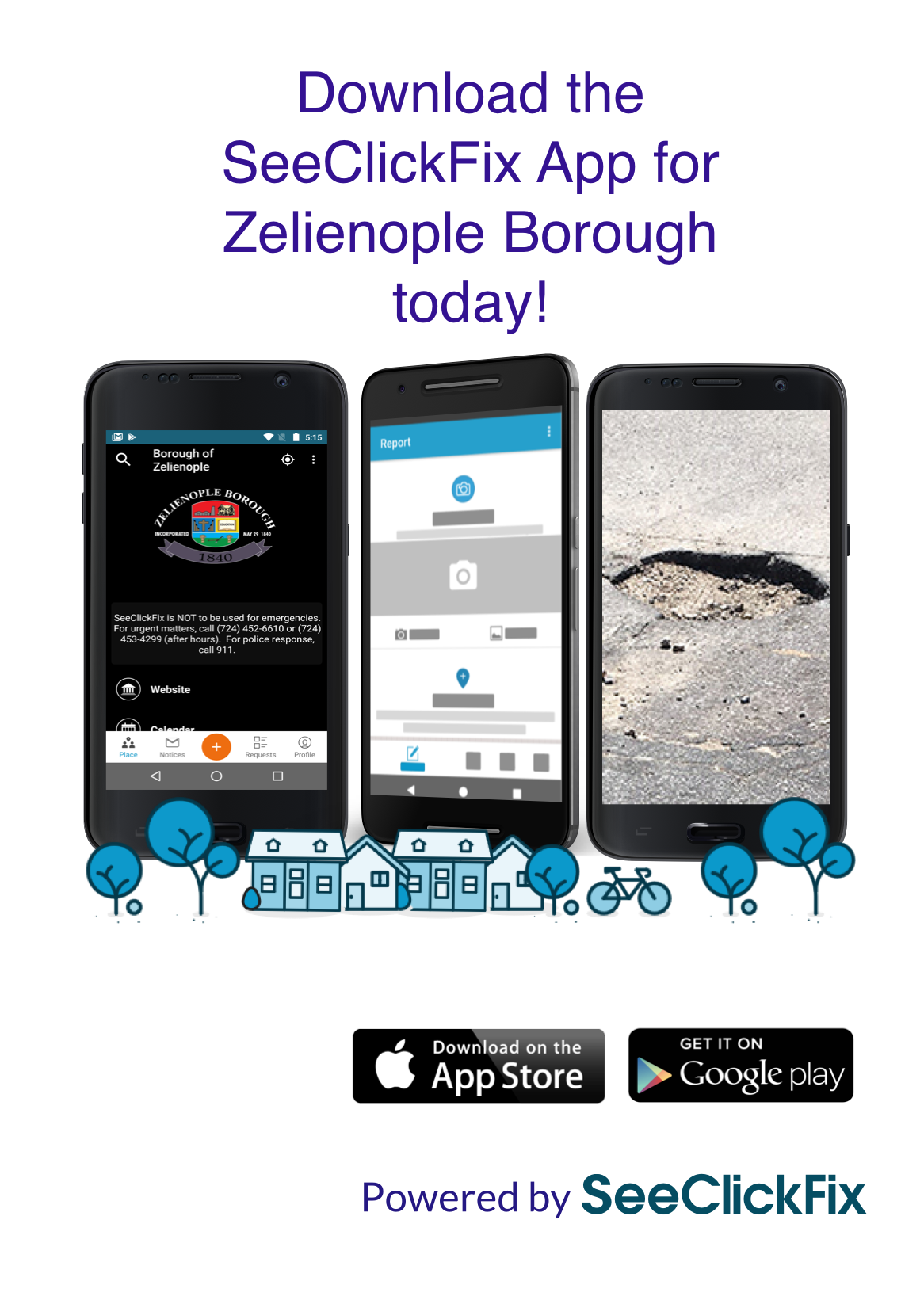SeeClickFix allows you to receive... - Zelienople Borough | Facebook