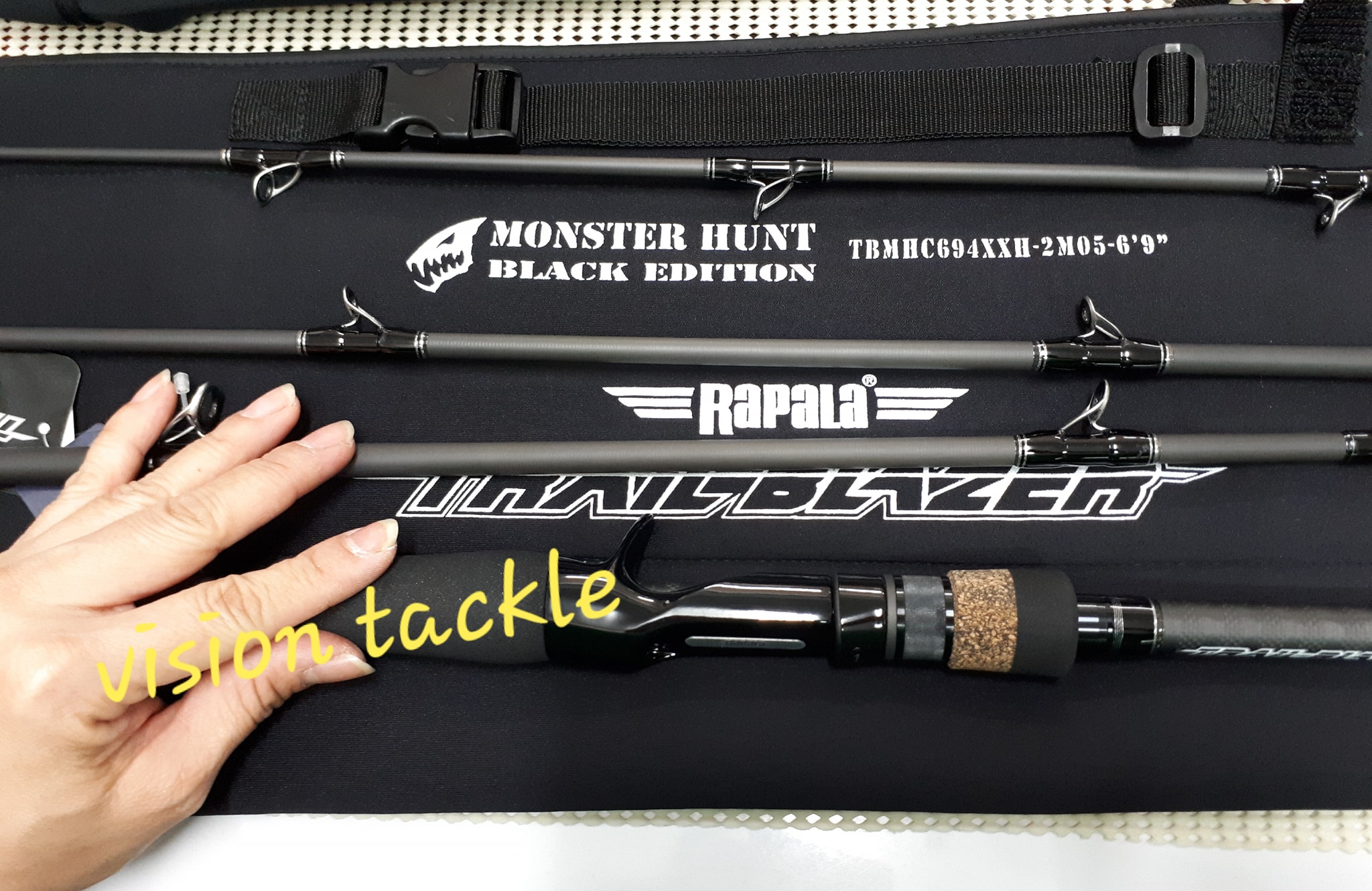 Rapala Trail Blazer Monster Hunt Black Edition Heavy Weight