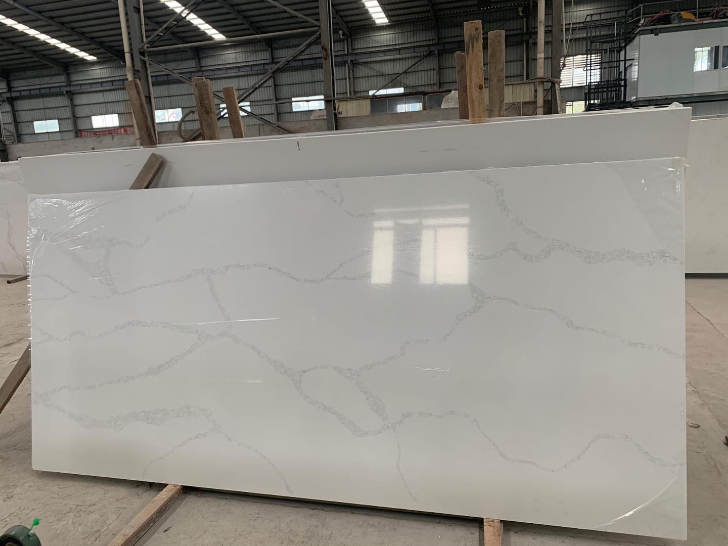 Lite Quartz - Calacatta Bianco Stone Overlay now available in Perth. # ...