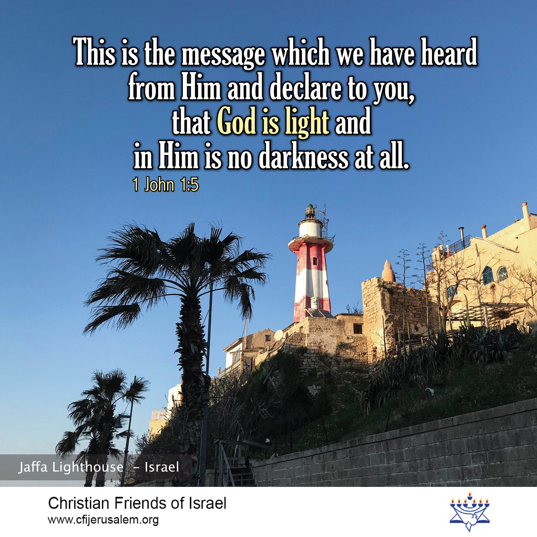 Bible Verse of... - Christian Friends of Israel - Jerusalem