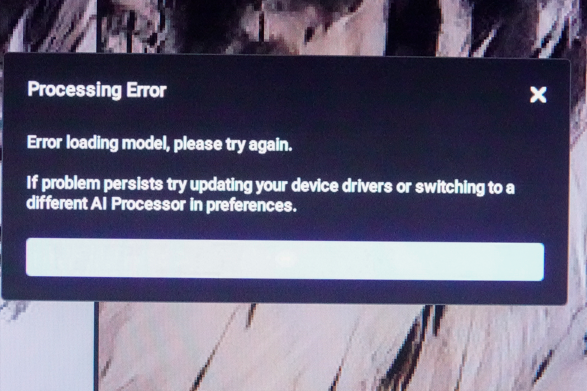 Gigace card and gx48 link error