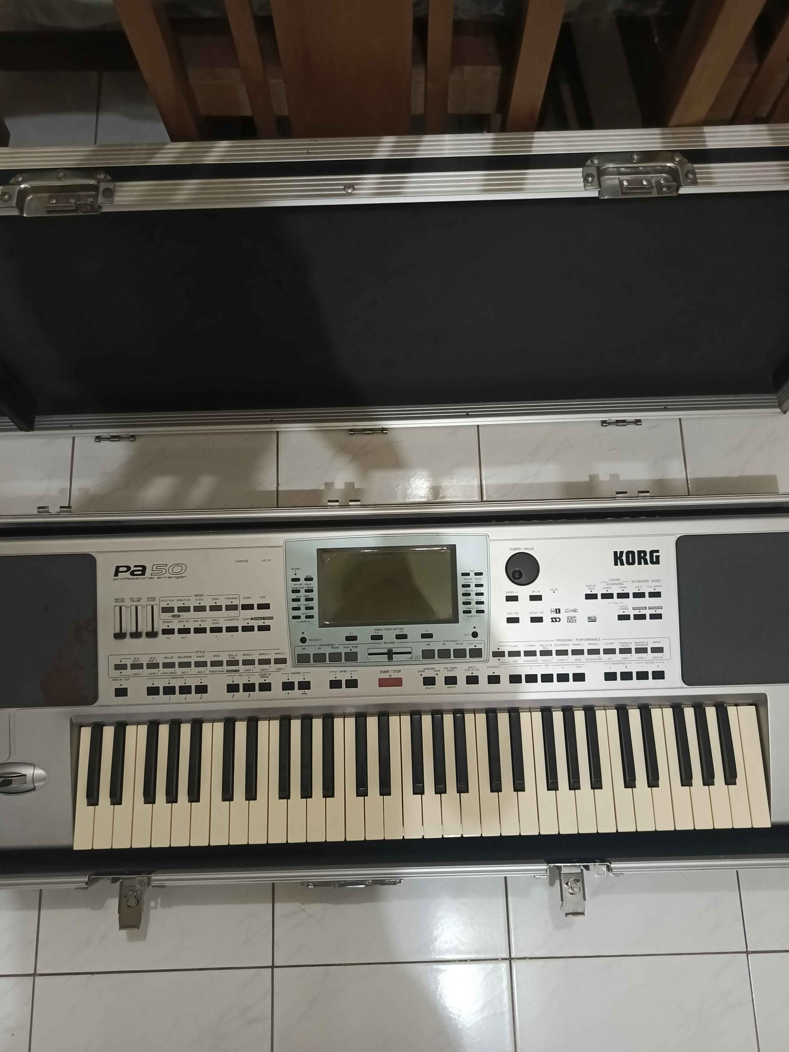 Keyboard KORG PA50 discet - Pianos & Keyboard Instruments - Bandar ...
