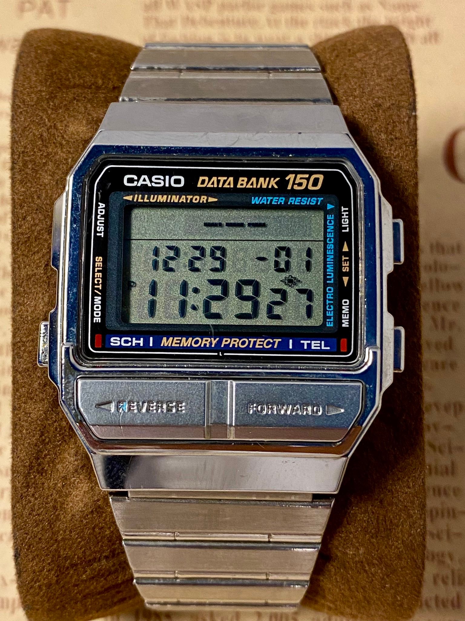 Casio DB-1500 vintage watch for sale
