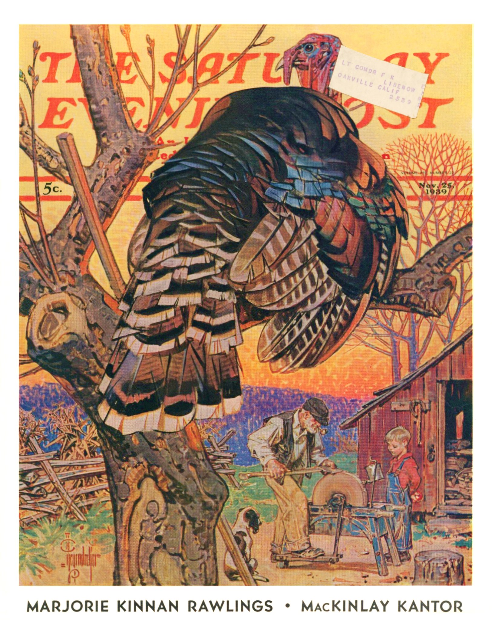 The Saturday Evening Post (1939) For THE SATURDAY EVENK P ORRRE