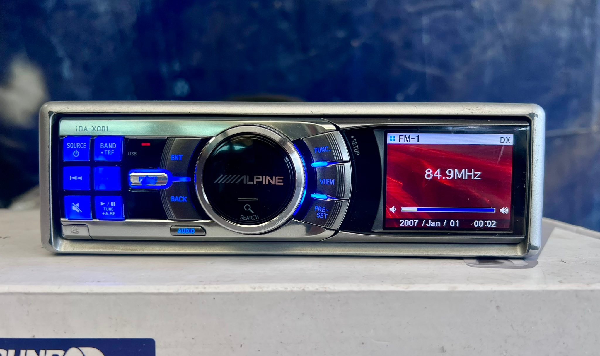 🟦😱HERMOSO ALPINE IDA X001 BLUETOOTH USB 3 PARES DE RCAS 🔥