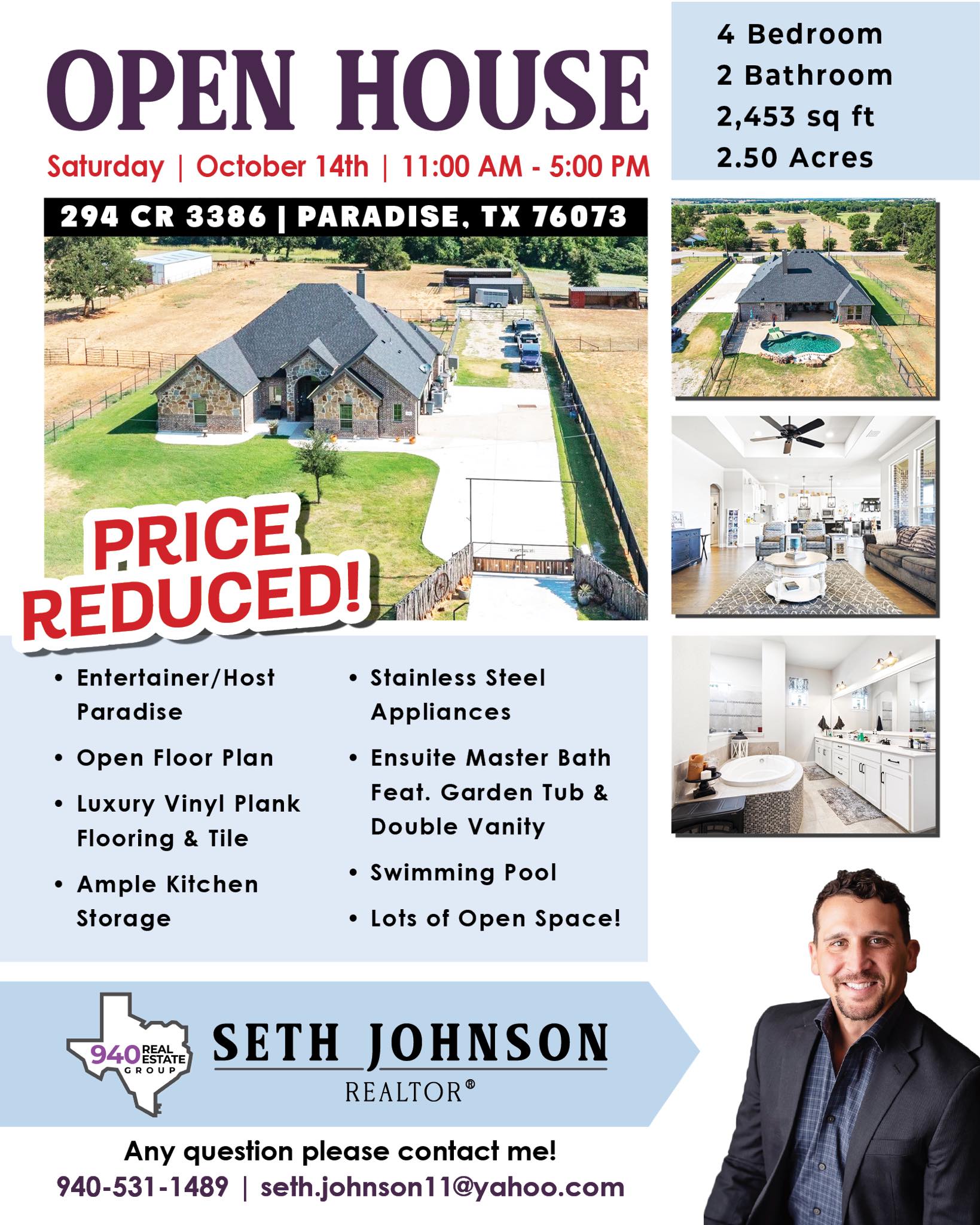 Seth Johnson, Realtor 940 Real Estate Group