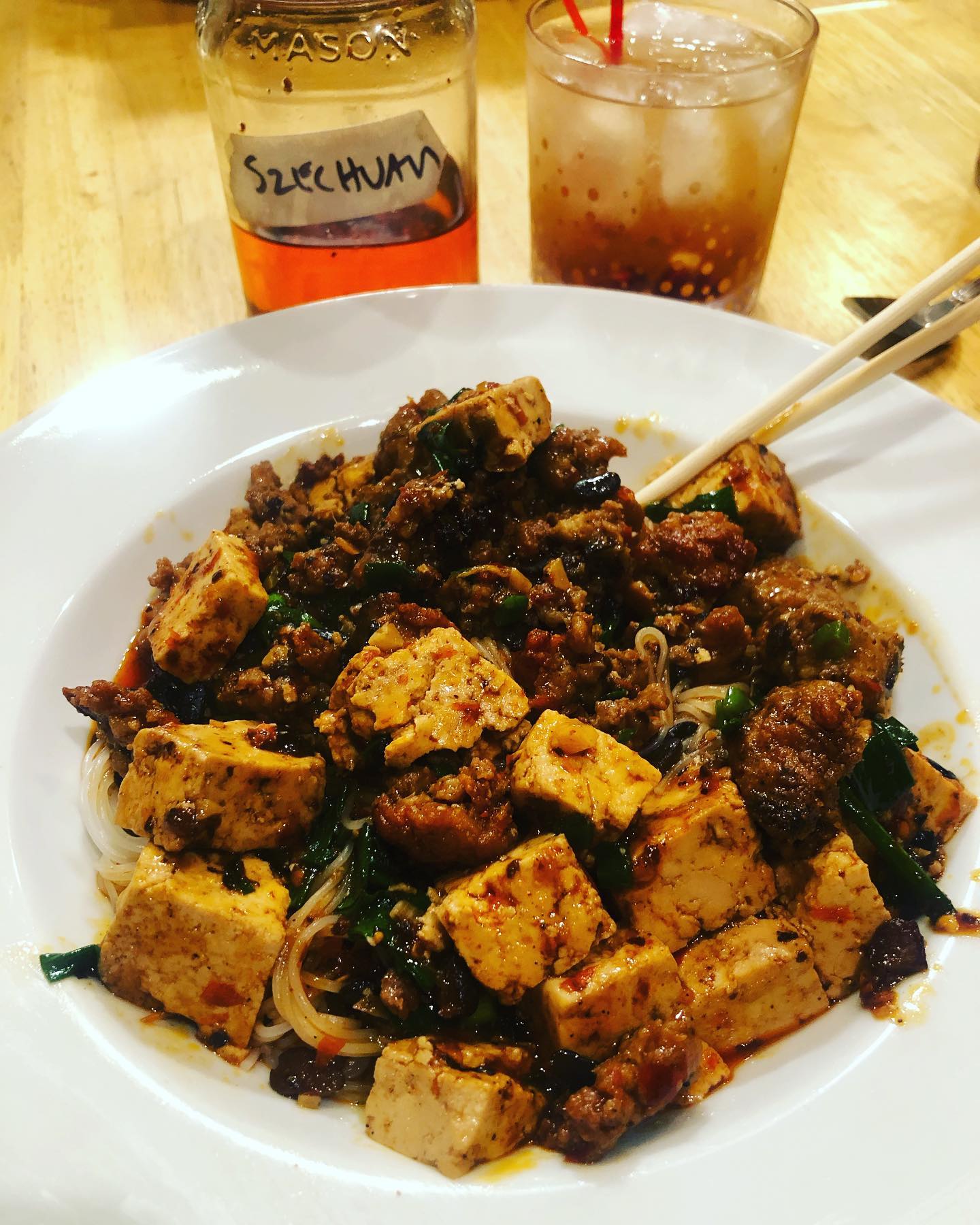 Here is a twist on Mapo Tofu. Instead... - Chef Ric Orlando
