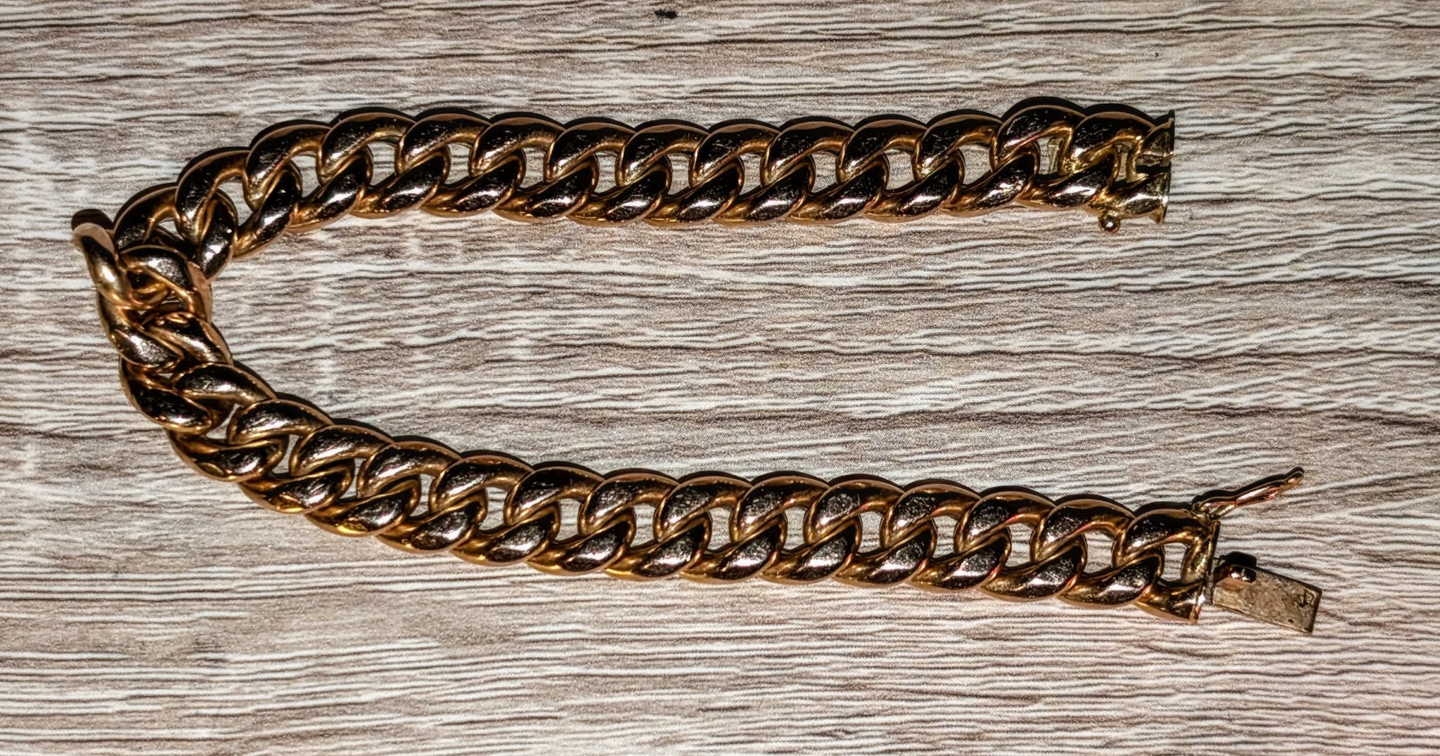 Bracelet Ethnique Ancien En Argent Massif 925 - Poids 113 Grammes - Style Manchette