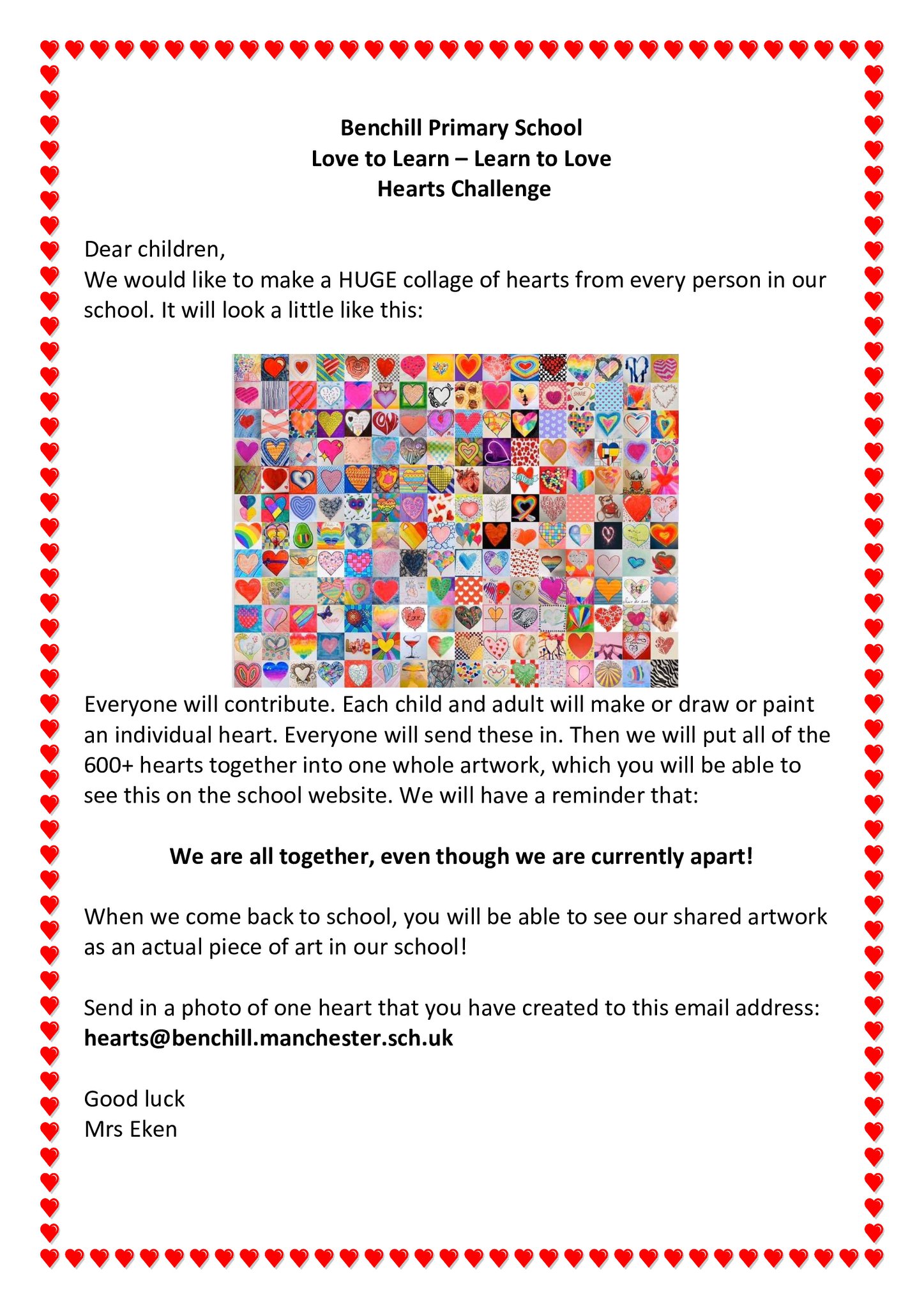 Benchill Primary School added a... - Benchill Primary School